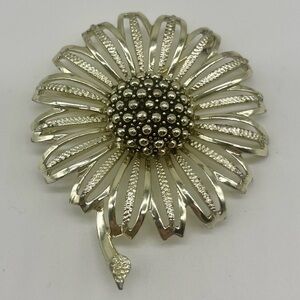 2 Sarah Coventry Silver Brooch Pins